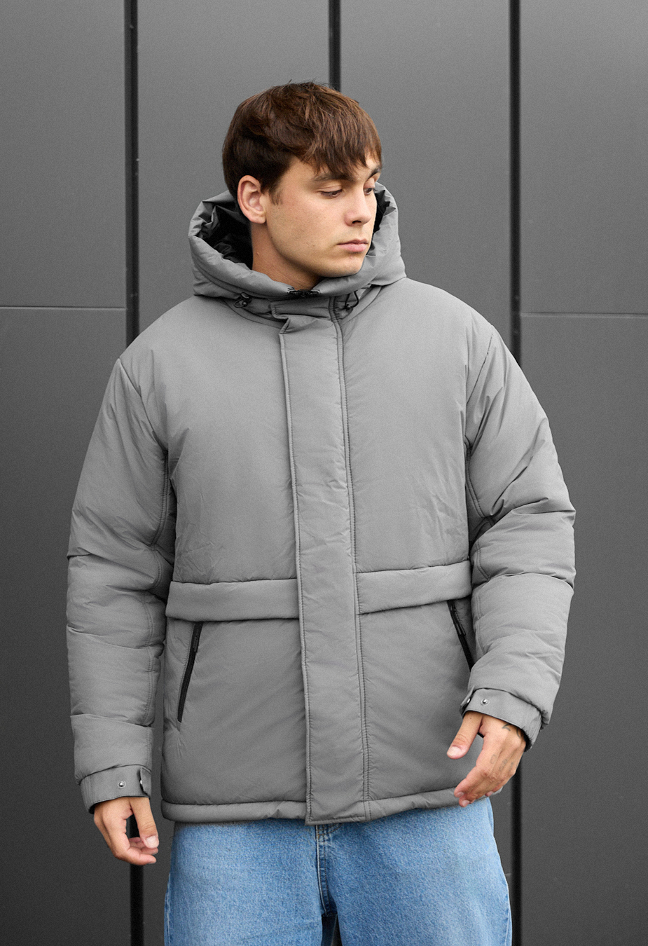 Зимова куртка Staff froz gray