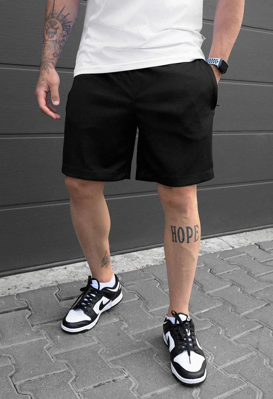 Трикотажні шорти Staff an black