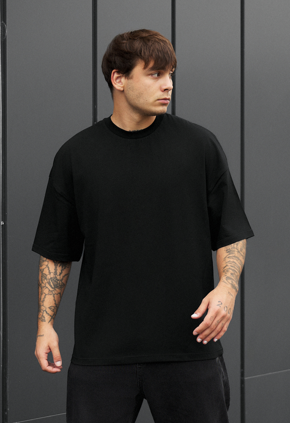 Футболка Staff black oversize